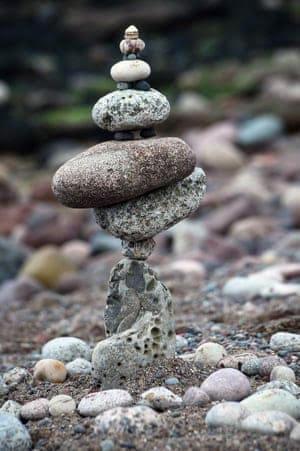 Stone staking